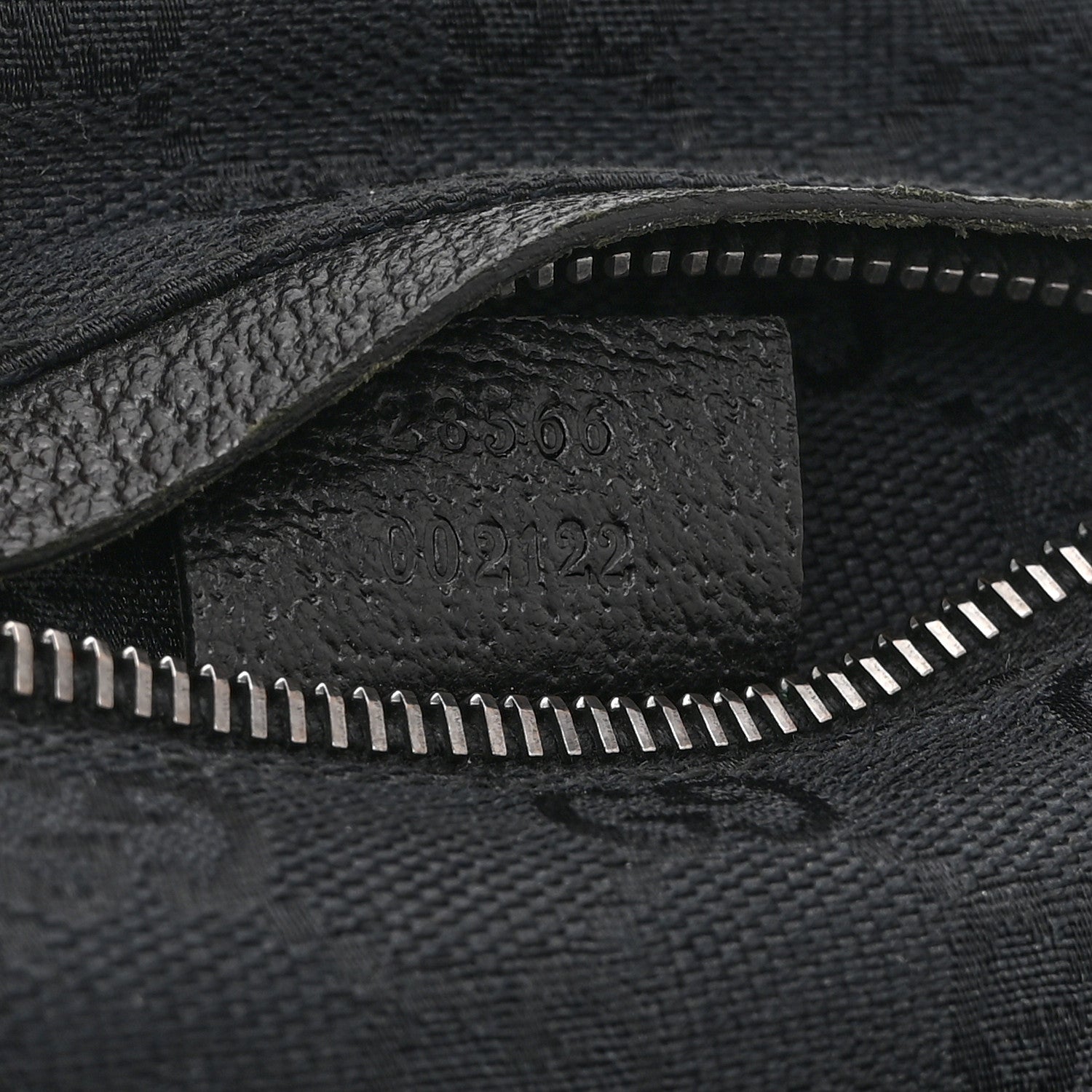 Gucci GG Monogram Double Pocket Belt Bag Black 7 of 10