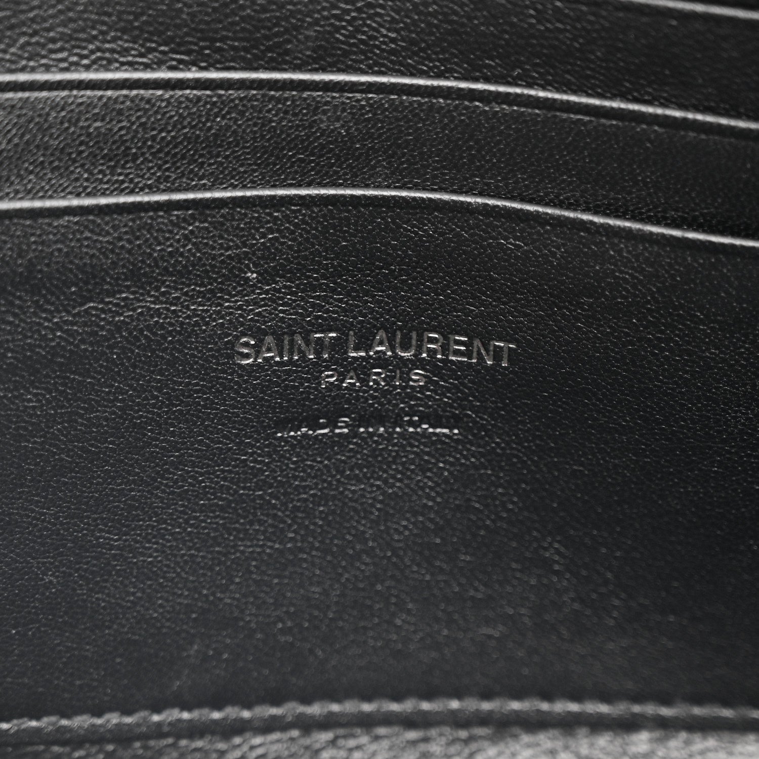 Saint Laurent Grain De Poudre Matelasse Monochrome Monogram Mini Lou Camera Bag Black 6 of 11