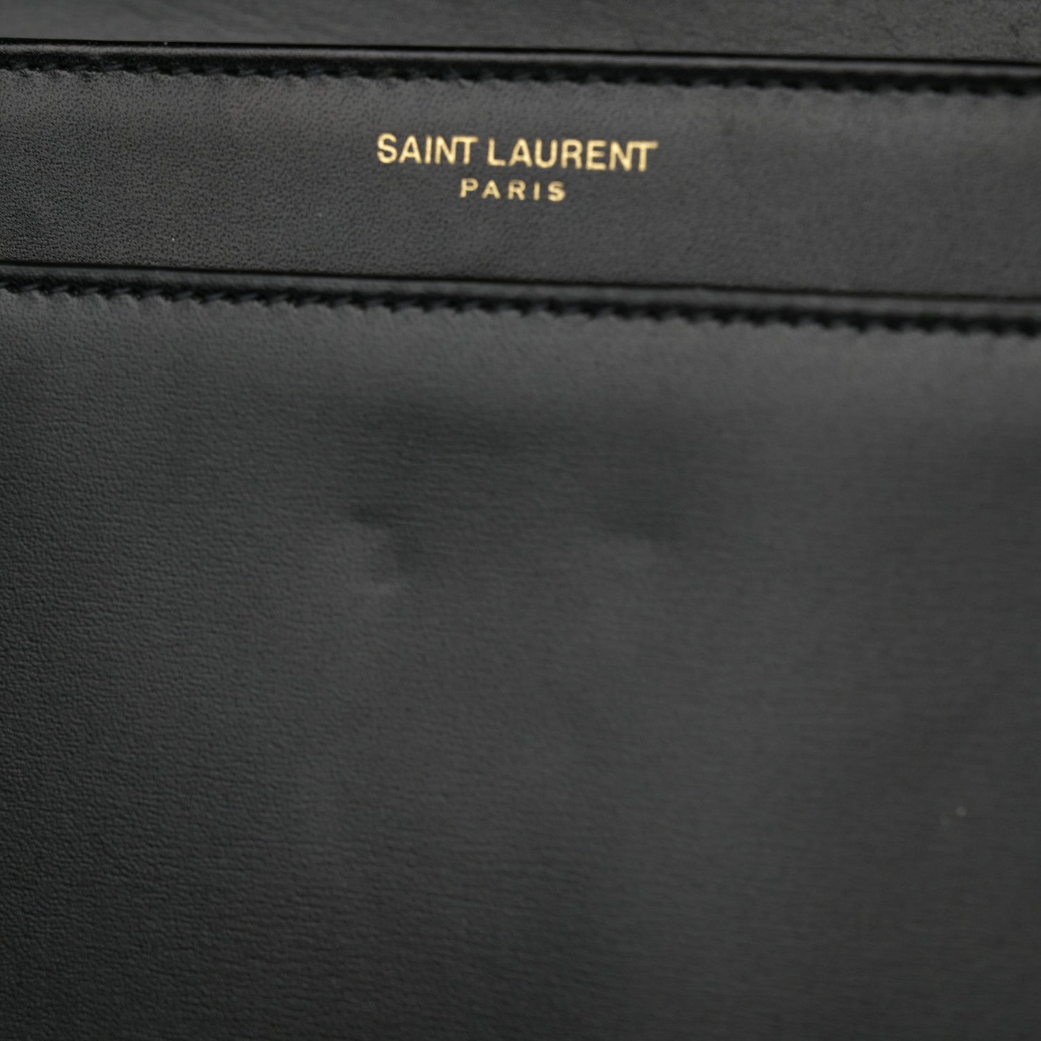 Saint Laurent Box Calfskin Monogram Medium Solferino Satchel Black 11 of 13