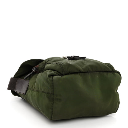 Prada Nylon Vela Small Hunting Bag Green 4 of 14