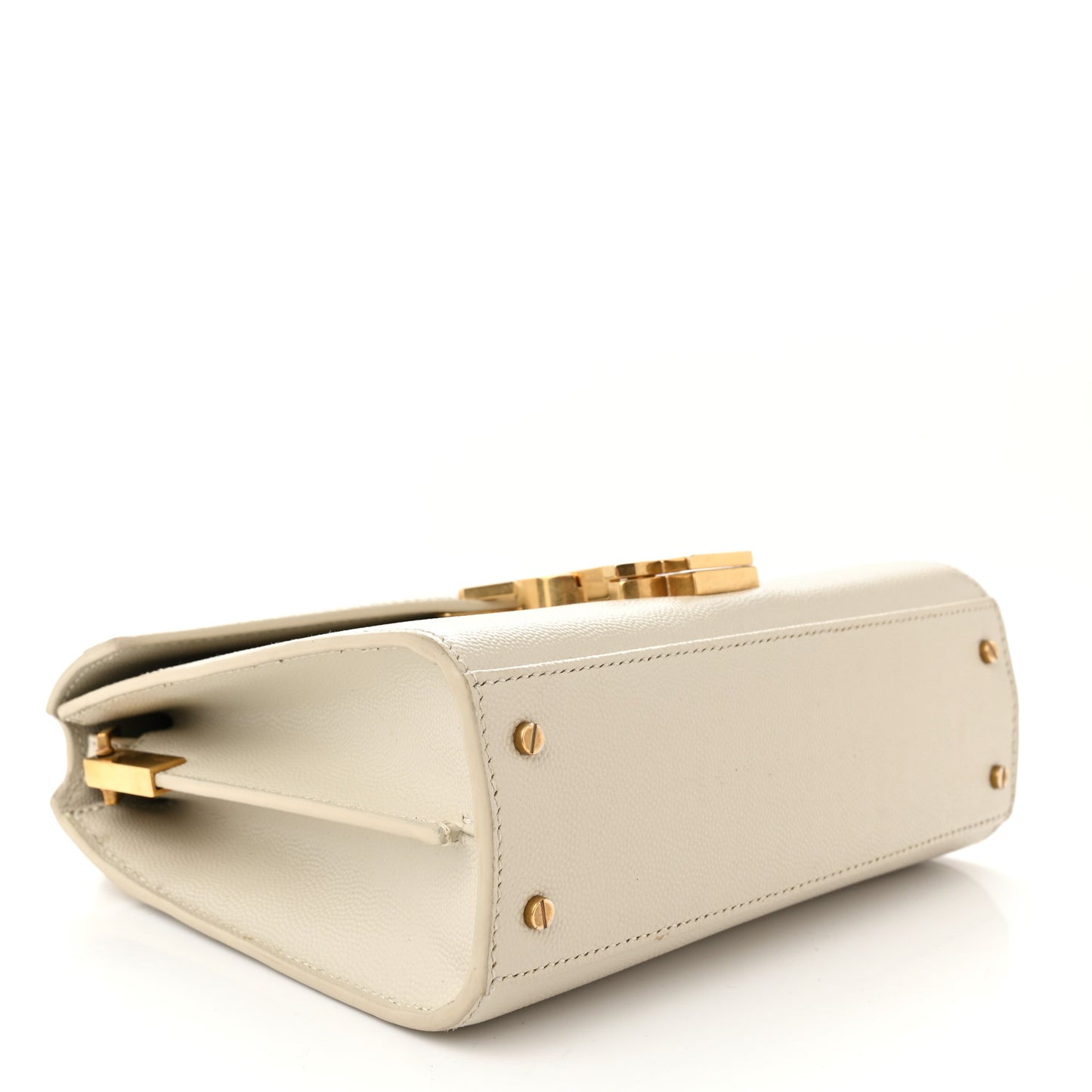 Grain de Poudre Mini Classic Monogram Cassandra Top Handle Vintage White