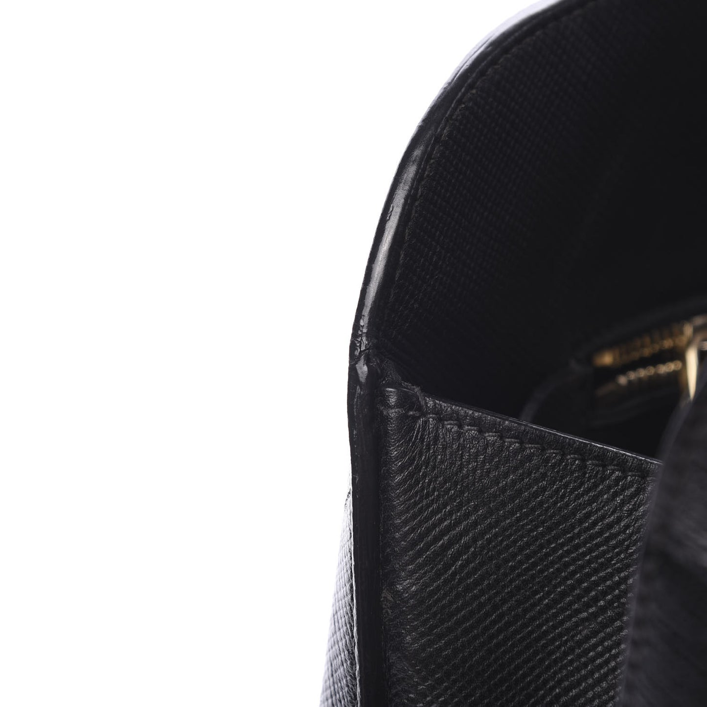 Saffiano Cuir Open Promenade Tote Black
