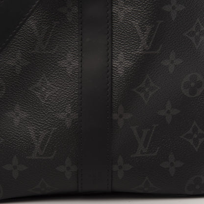 Louis Vuitton Monogram Eclipse Keepall Bandouliere 45 9 of 9