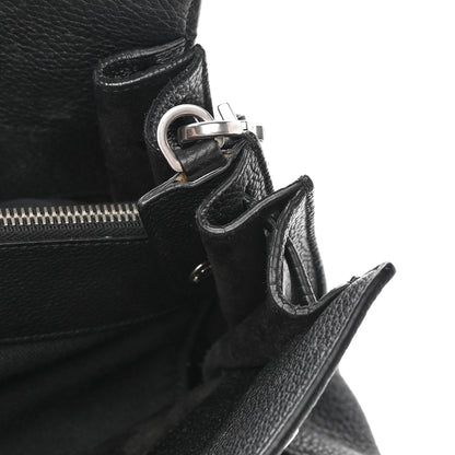Saint Laurent Grained Calfskin Medium Souple Sac De Jour Black 16 of 25