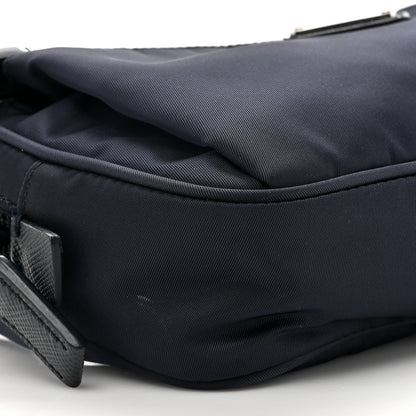 Prada Re-Nylon Saffiano Belt Bag Navy 9 of 11