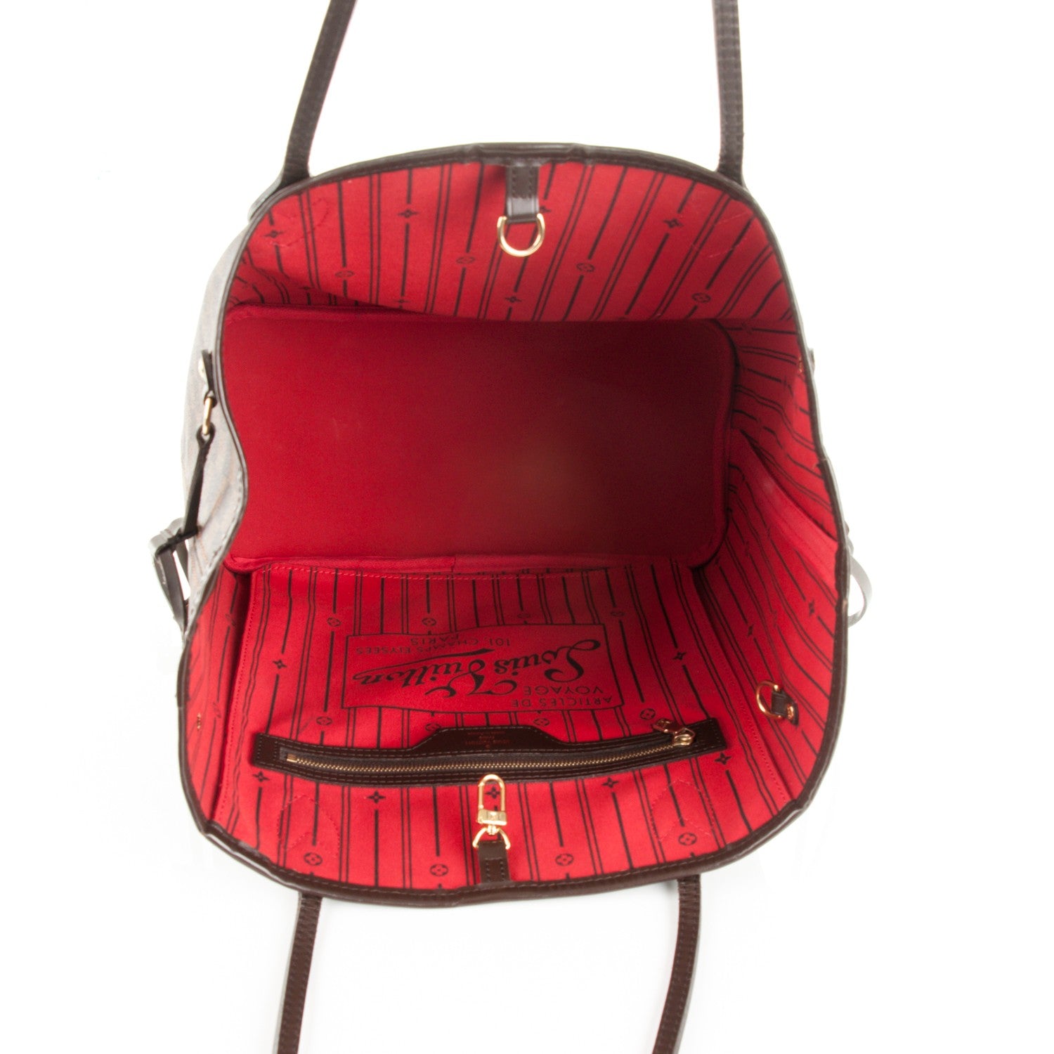 Louis Vuitton Damier Ebene Neverfull MM 5 of 9