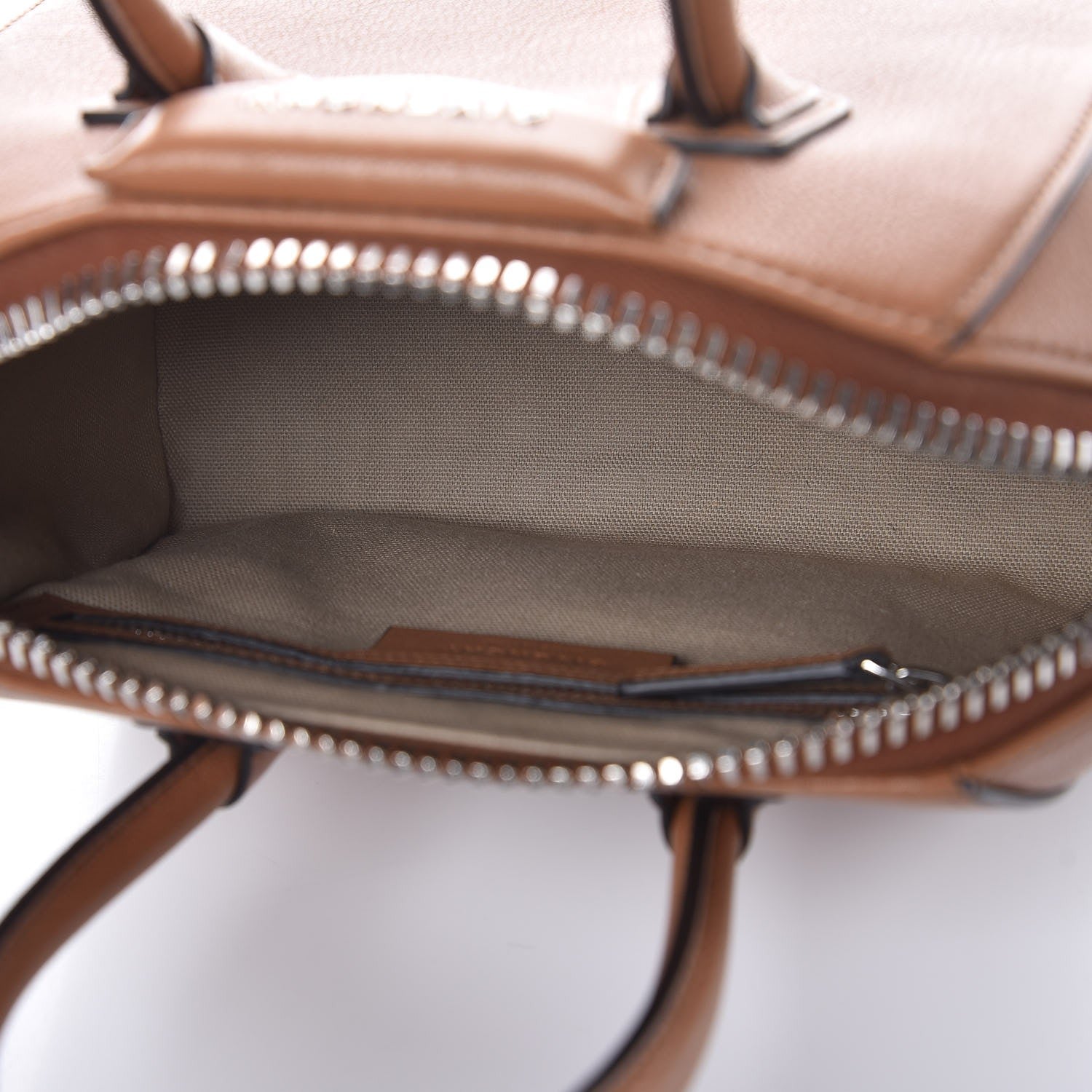 Givenchy Sugar Goatskin Mini Antigona Caramel 6 of 10