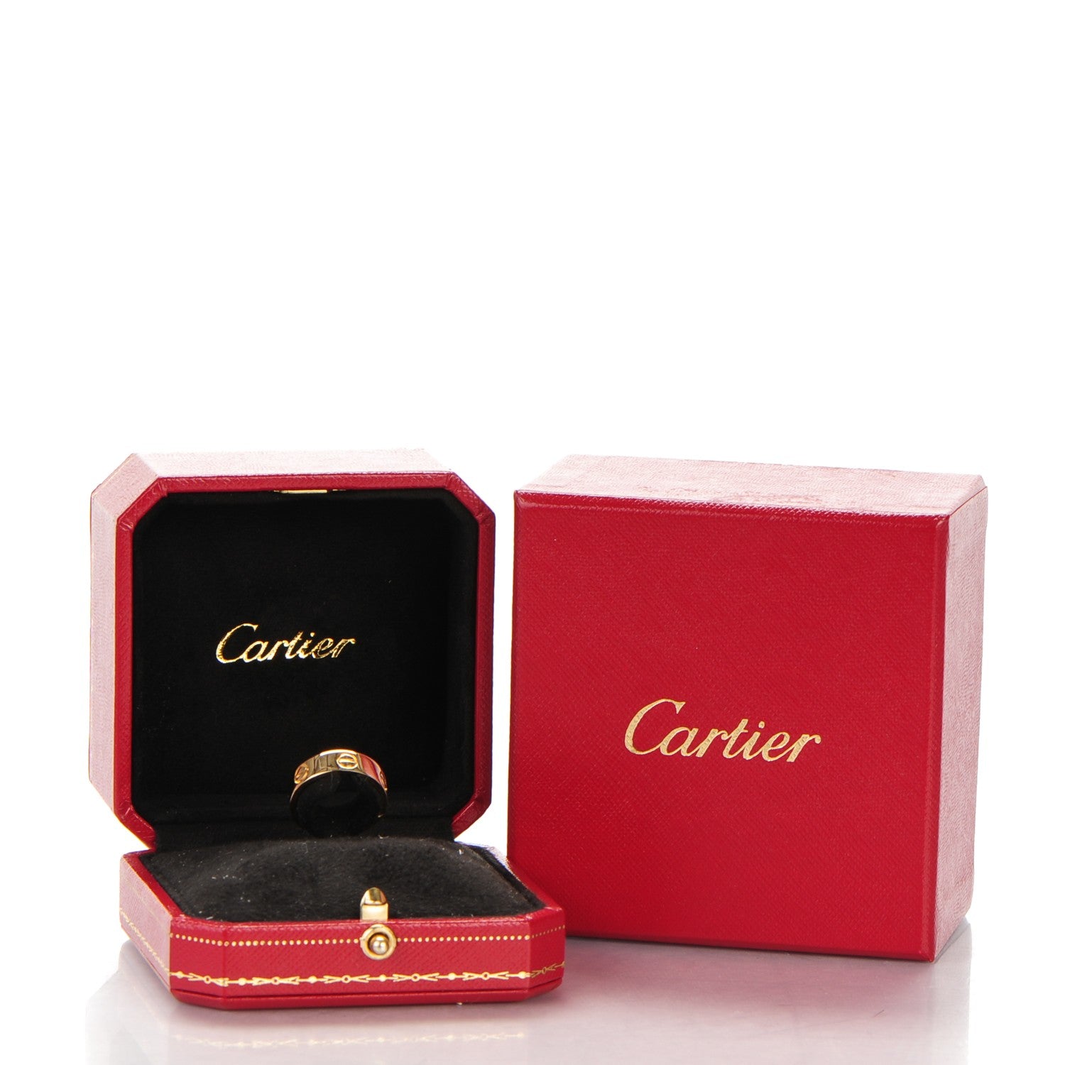 Cartier 18K Yellow Gold 5.5mm LOVE Ring 51 5.75 4 of 4