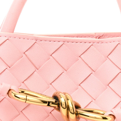 Bottega Veneta Nappa Intrecciato Small Andiamo Shoulder Bag Lotus 7 of 10