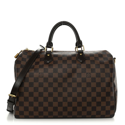 Louis Vuitton Damier Ebene Speedy Bandouliere 35 1 of 12