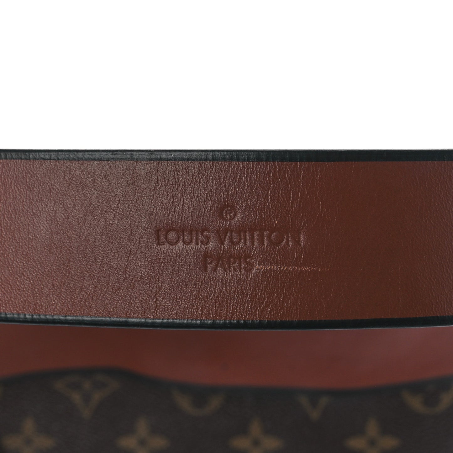 Monogram Tuileries Besace Caramel Rouge