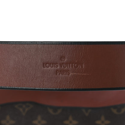Louis Vuitton Monogram Tuileries Besace Caramel Rouge 10 of 14
