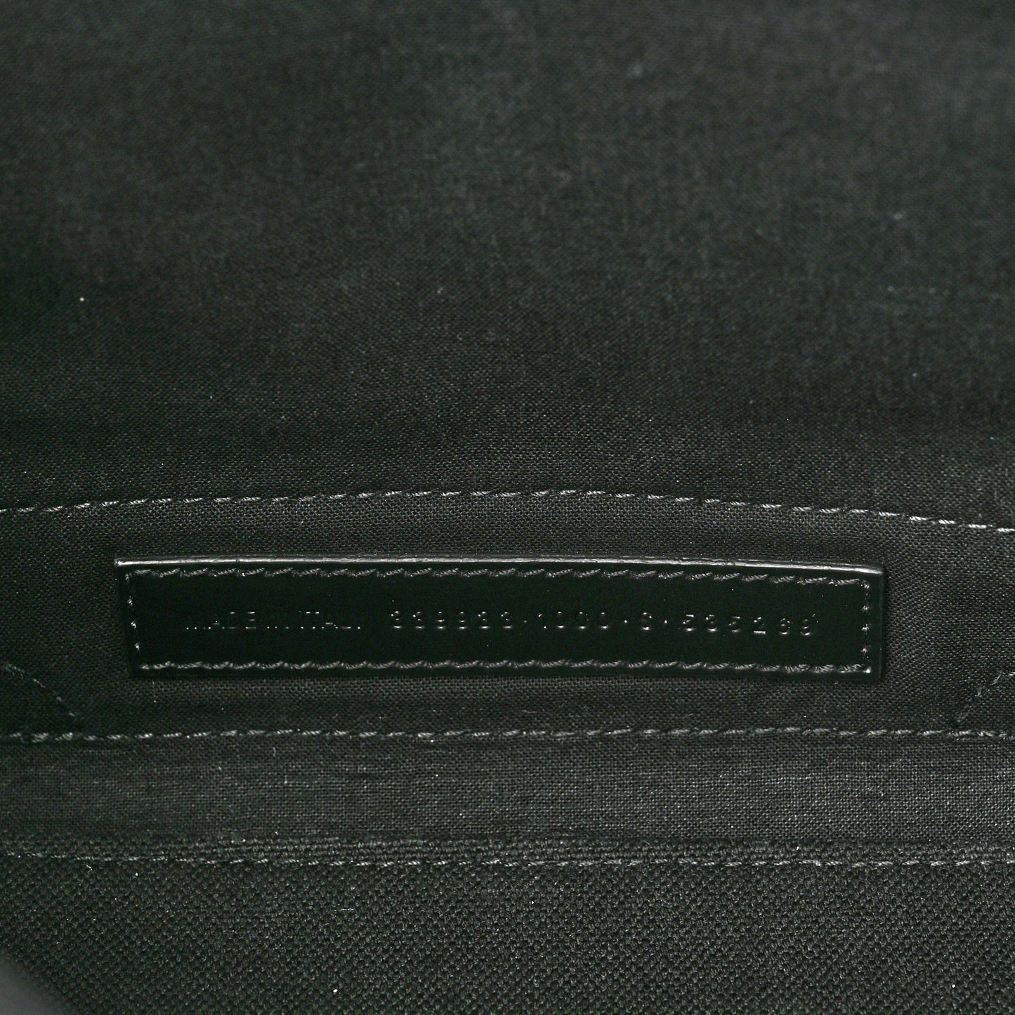 Cotton Canvas Calfskin S Navy Cabas Black