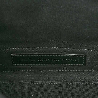 Balenciaga Cotton Canvas Calfskin S Navy Cabas Black 8 of 11