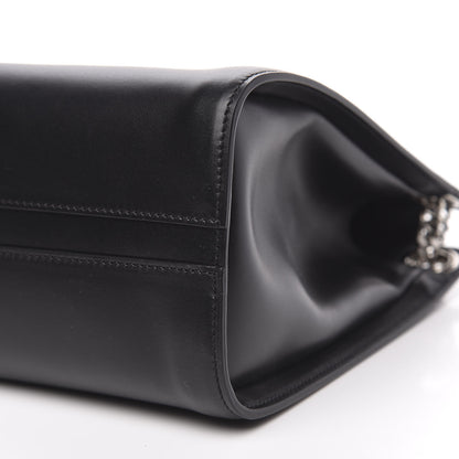 Chloe Shiny Calfskin Medium Annie Shoulder Bag Black 9 of 10