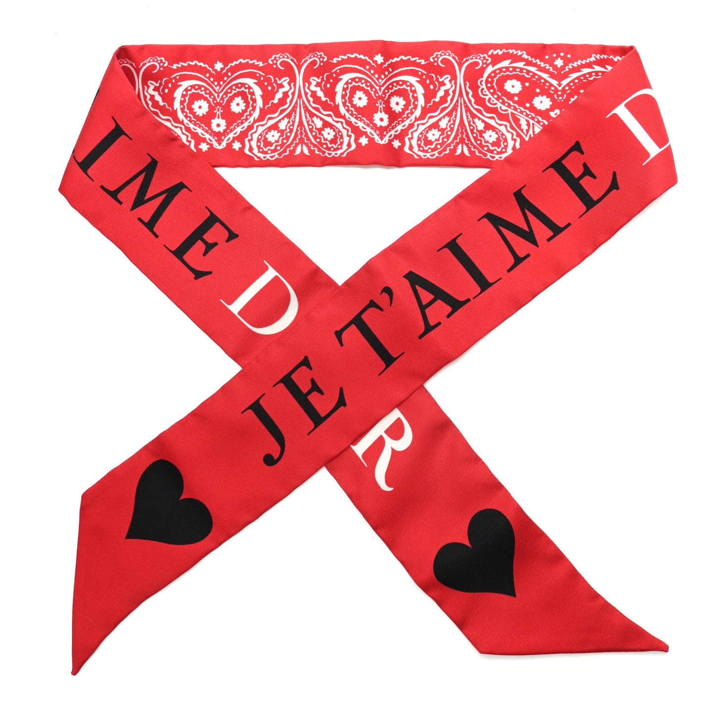 Je T'aime Mitzah Scarf Red