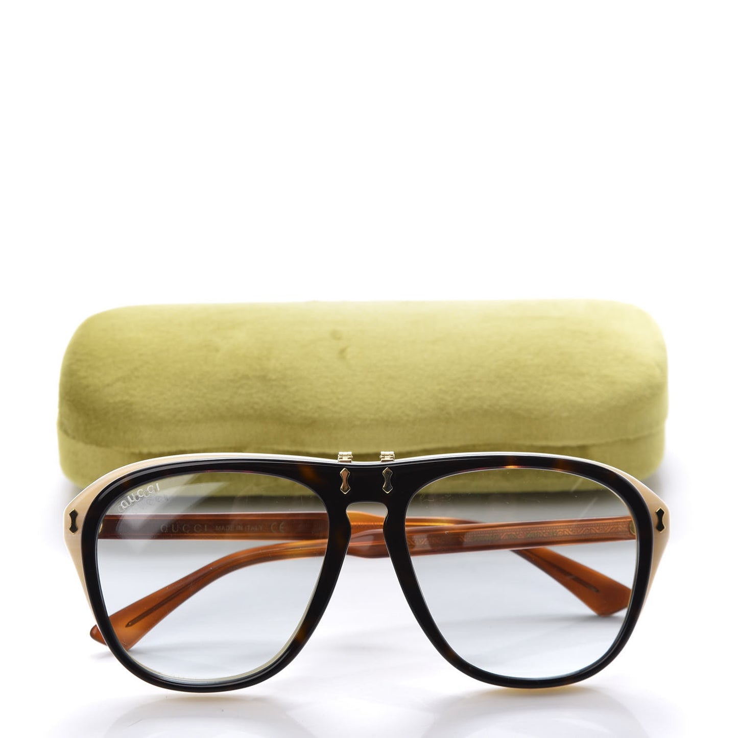 Acetate Flip Up Sunglasses GG0087S Tortoise