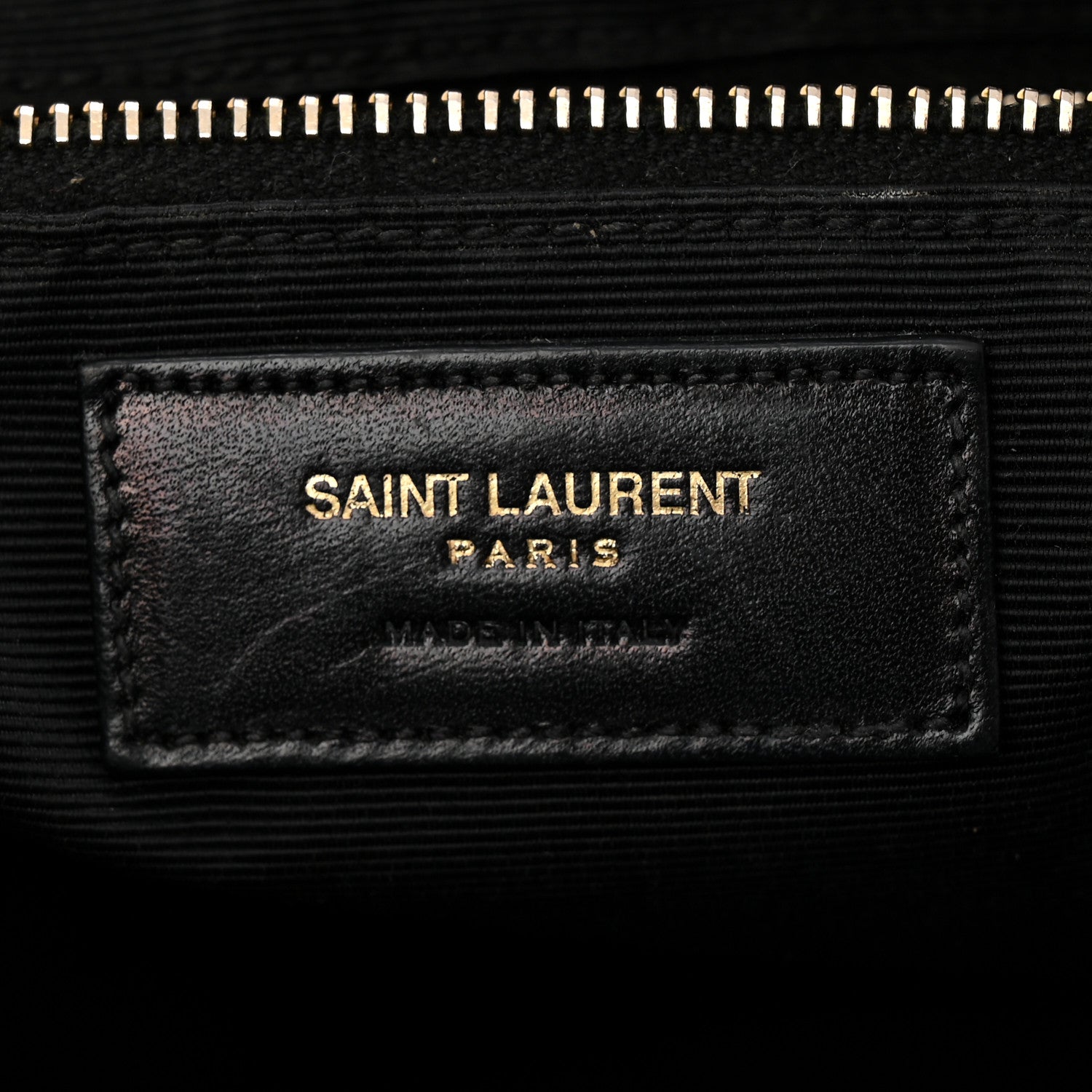 Saint Laurent Canvas Smooth Calfskin Monogram Duffle Black 6 of 10