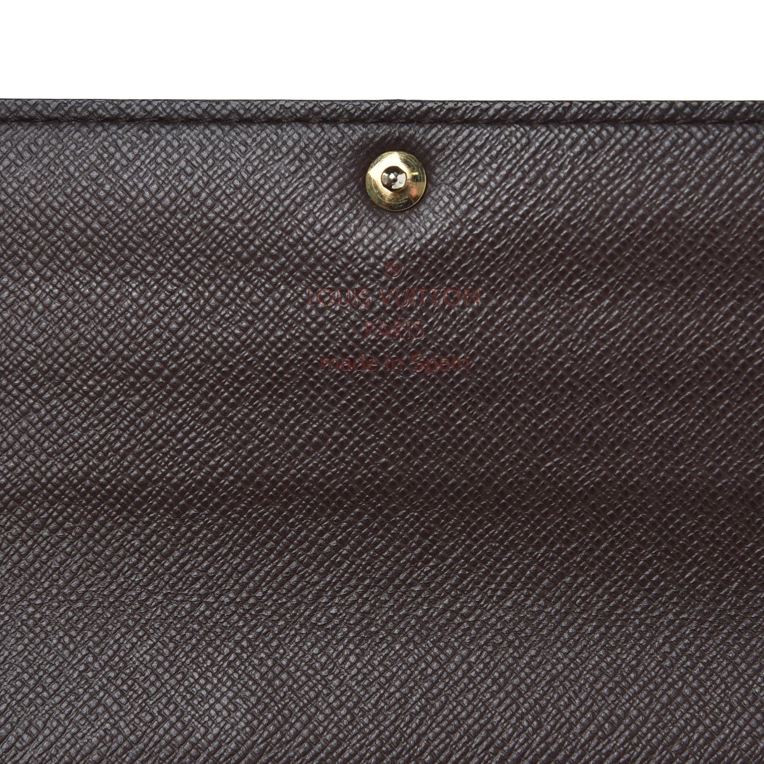 Louis Vuitton Damier Ebene Sarah Wallet 6 of 9
