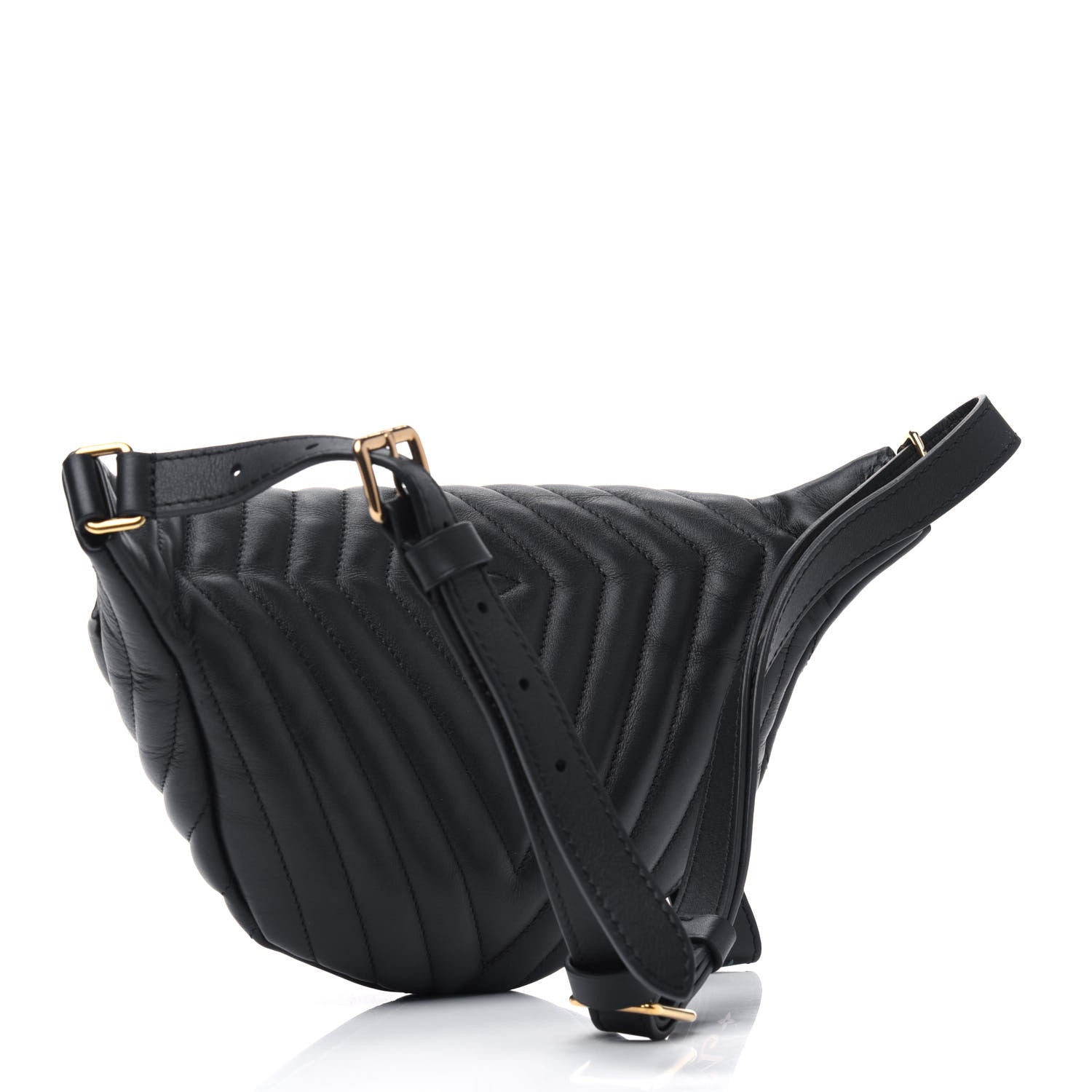 Louis Vuitton Monogram New Wave Bumbag Black 2 of 11