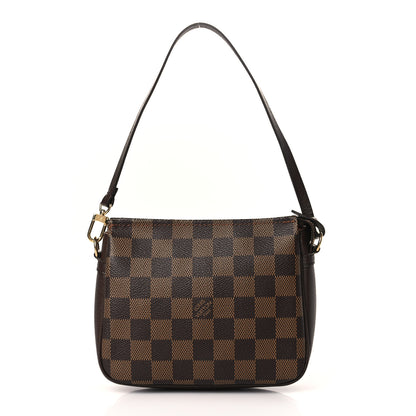 Louis Vuitton Damier Ebene Trousse Make Up Bag Pochette 1 of 8