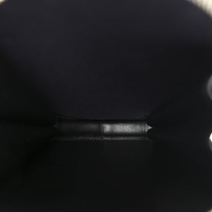 Prada Spazzolato Round Chain Coin Crossbody Pouch Argento 5 of 10