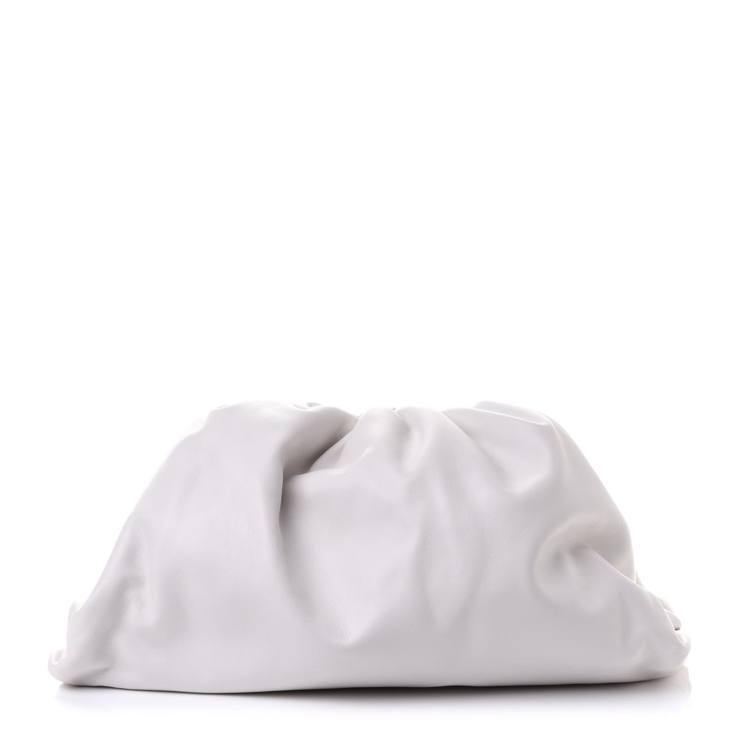 Smooth Butter Calf The Pouch Oversized Clutch Mist