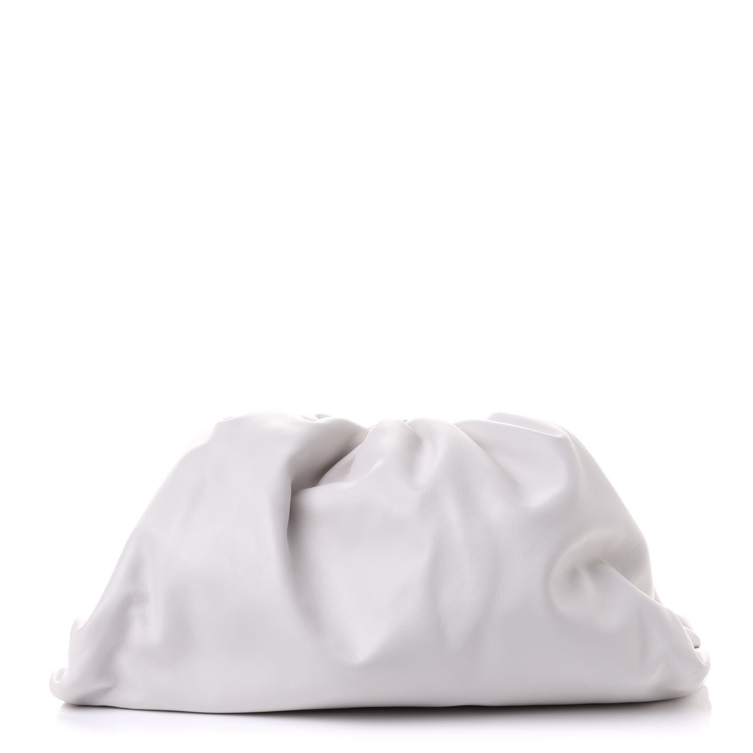 Bottega Veneta Smooth Butter Calf The Pouch Oversized Clutch Mist 1 of 10