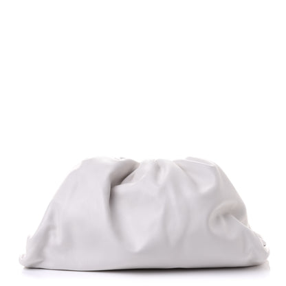 Bottega Veneta Smooth Butter Calf The Pouch Oversized Clutch Mist 1 of 10