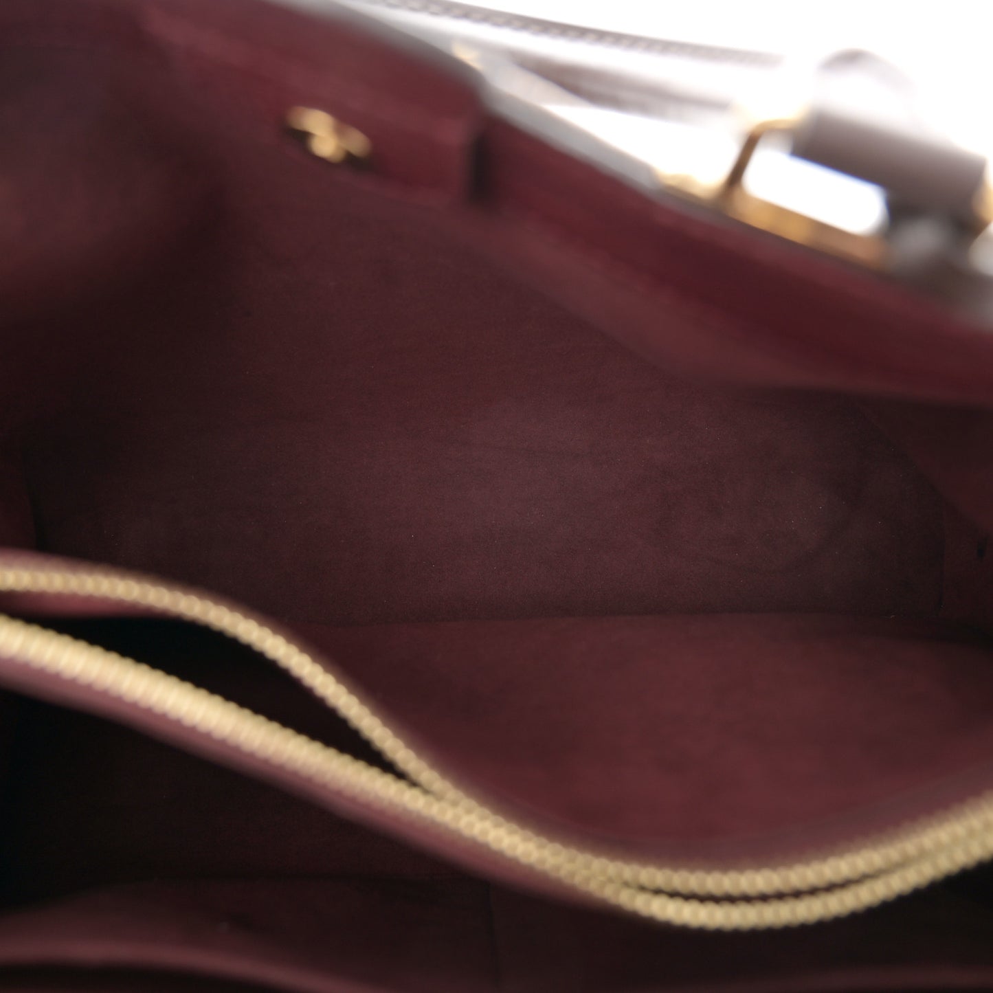 Damier Ebene Cuir Taurillon Brittany Bordeaux