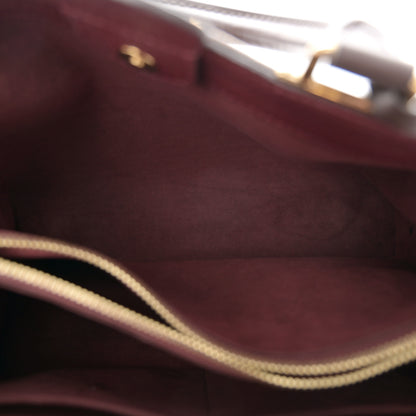 Louis Vuitton Damier Ebene Cuir Taurillon Brittany Bordeaux 5 of 15