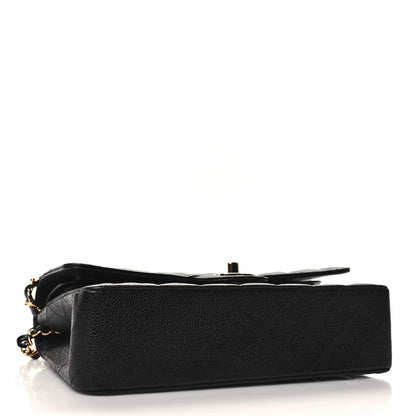 Chanel Caviar Quilted Medium Double Flap Black 4 of 12