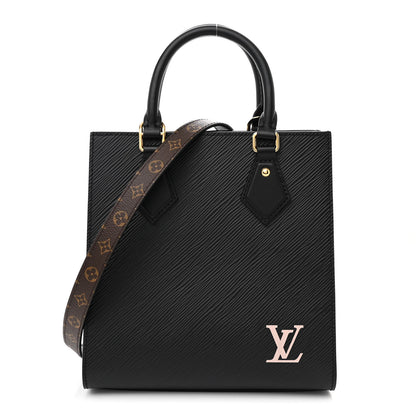 Louis Vuitton Epi Sac Plat BB Black 1 of 9