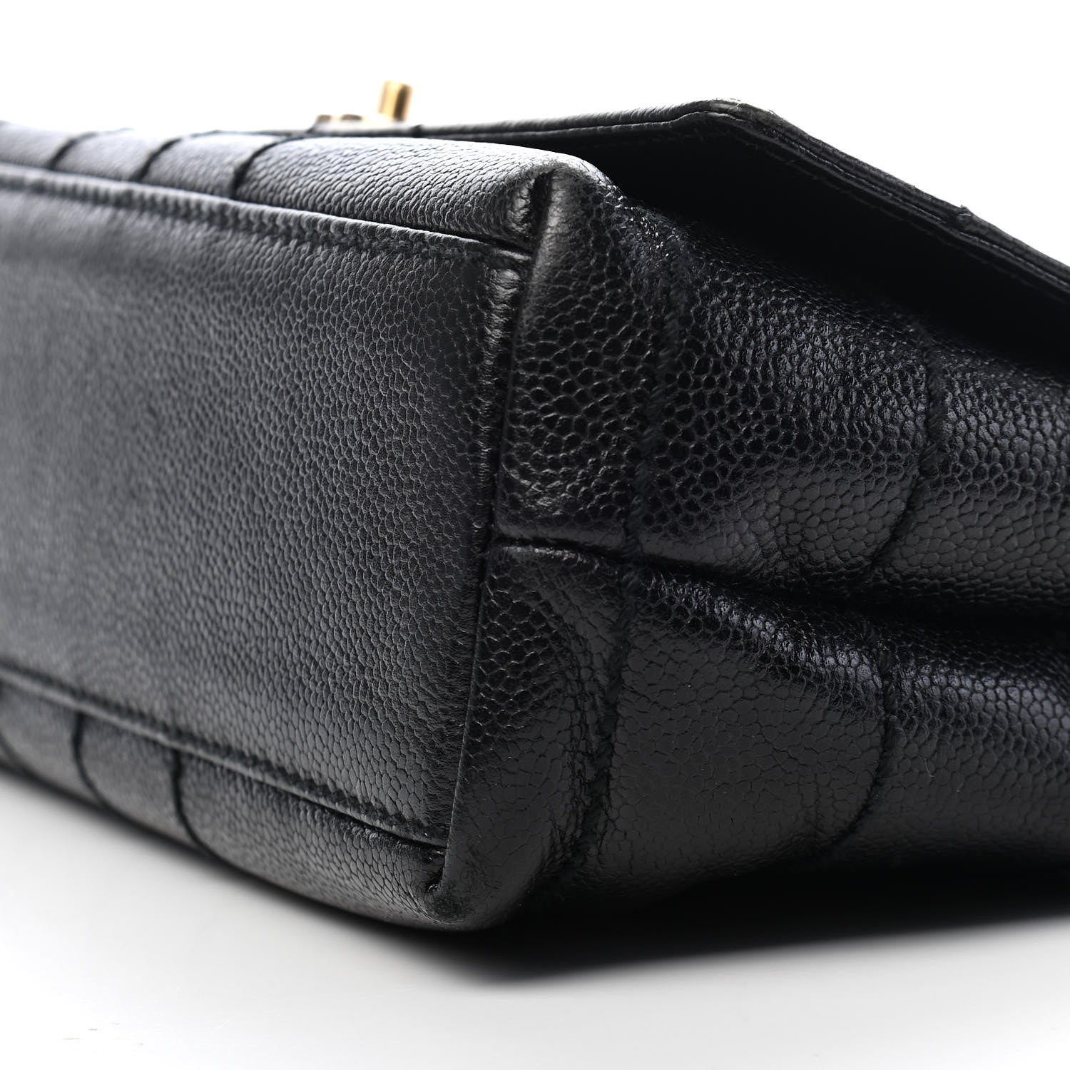 Chanel Caviar Square Stitched Small Flap Black 7 of 7