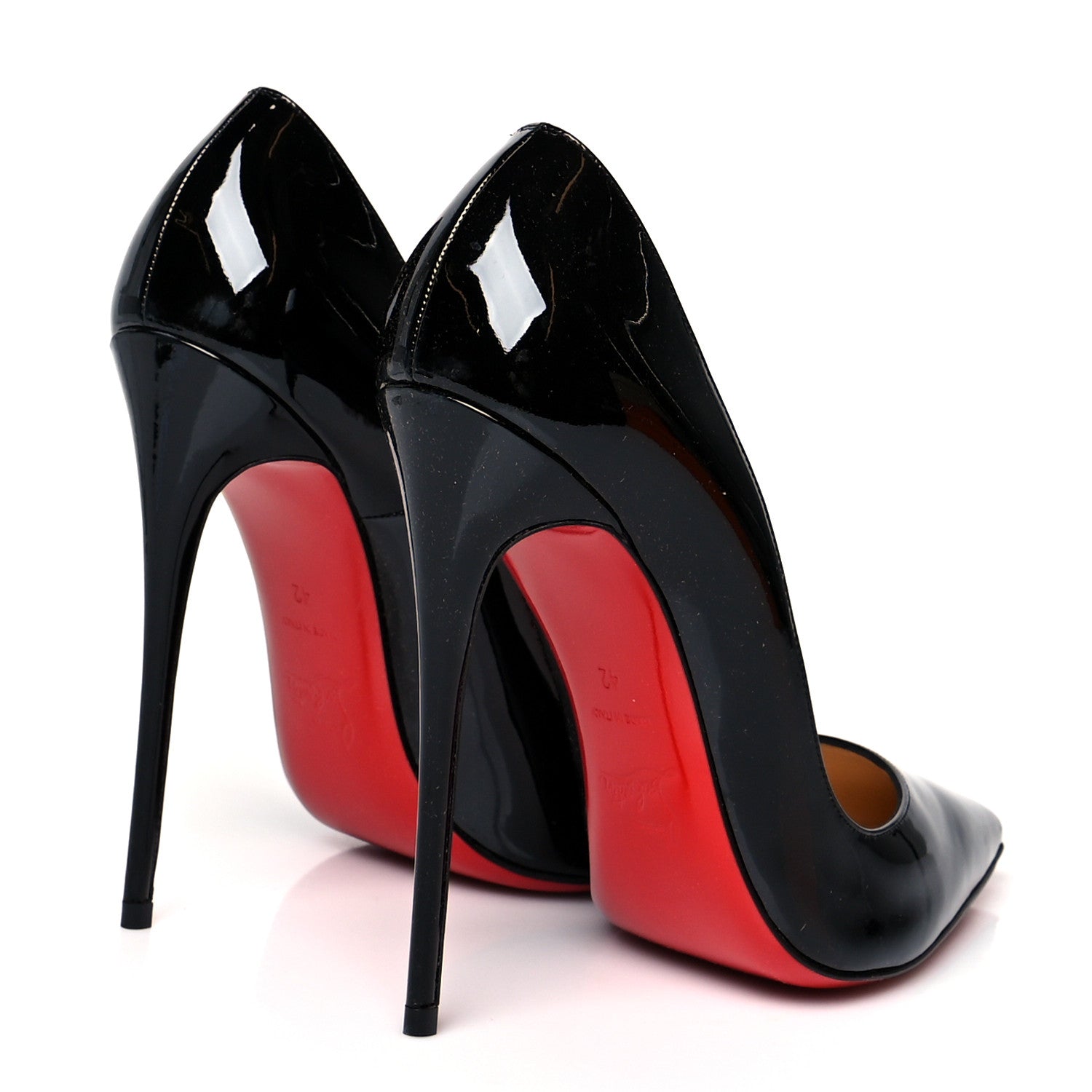Christian Louboutin Patent So Kate 120 Pumps 42 Black 4 of 8