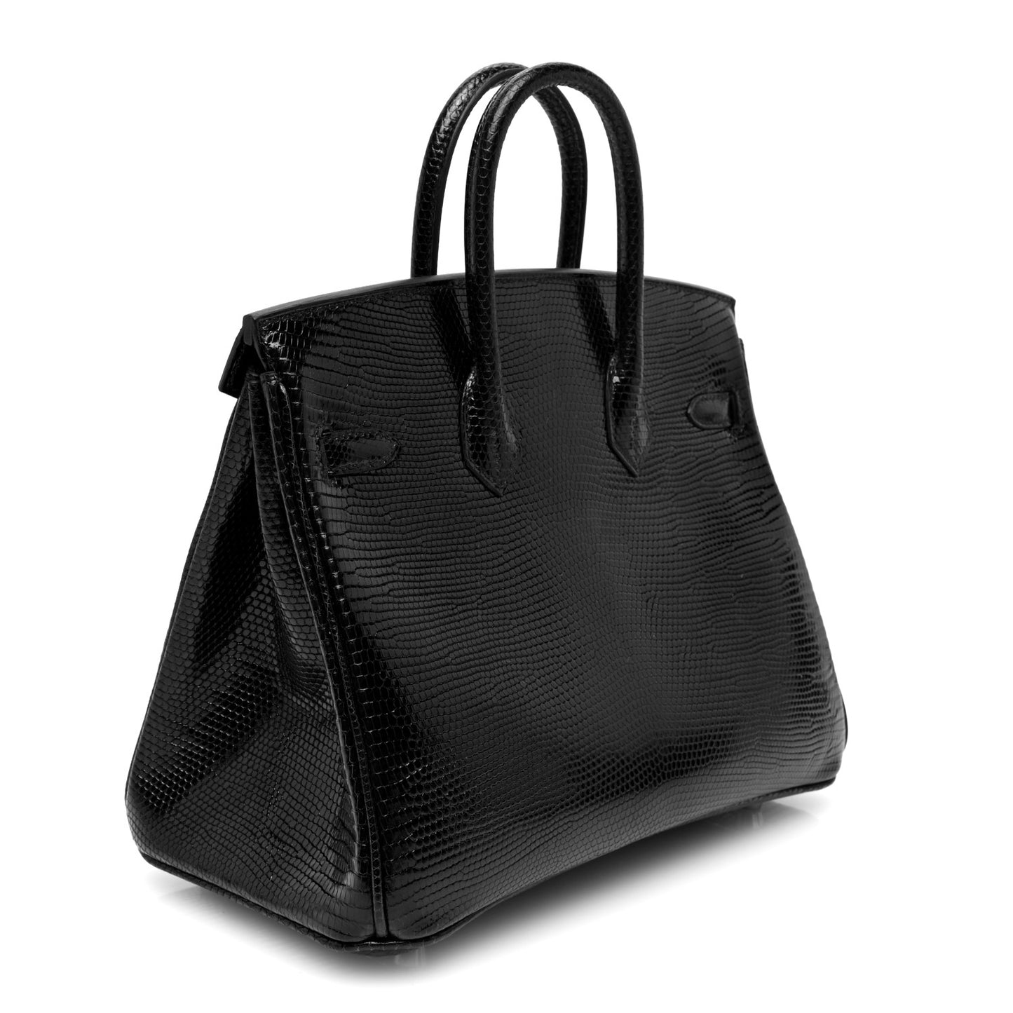 Lizard Birkin 25 Black