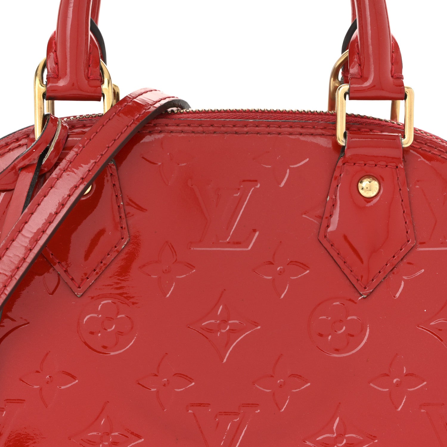 Louis Vuitton Vernis Alma BB Cherry 1852064 – FASHIONPHILE