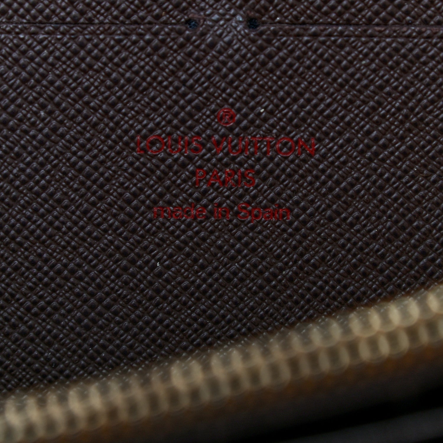 Louis Vuitton Damier Ebene Zippy Wallet 6 of 8