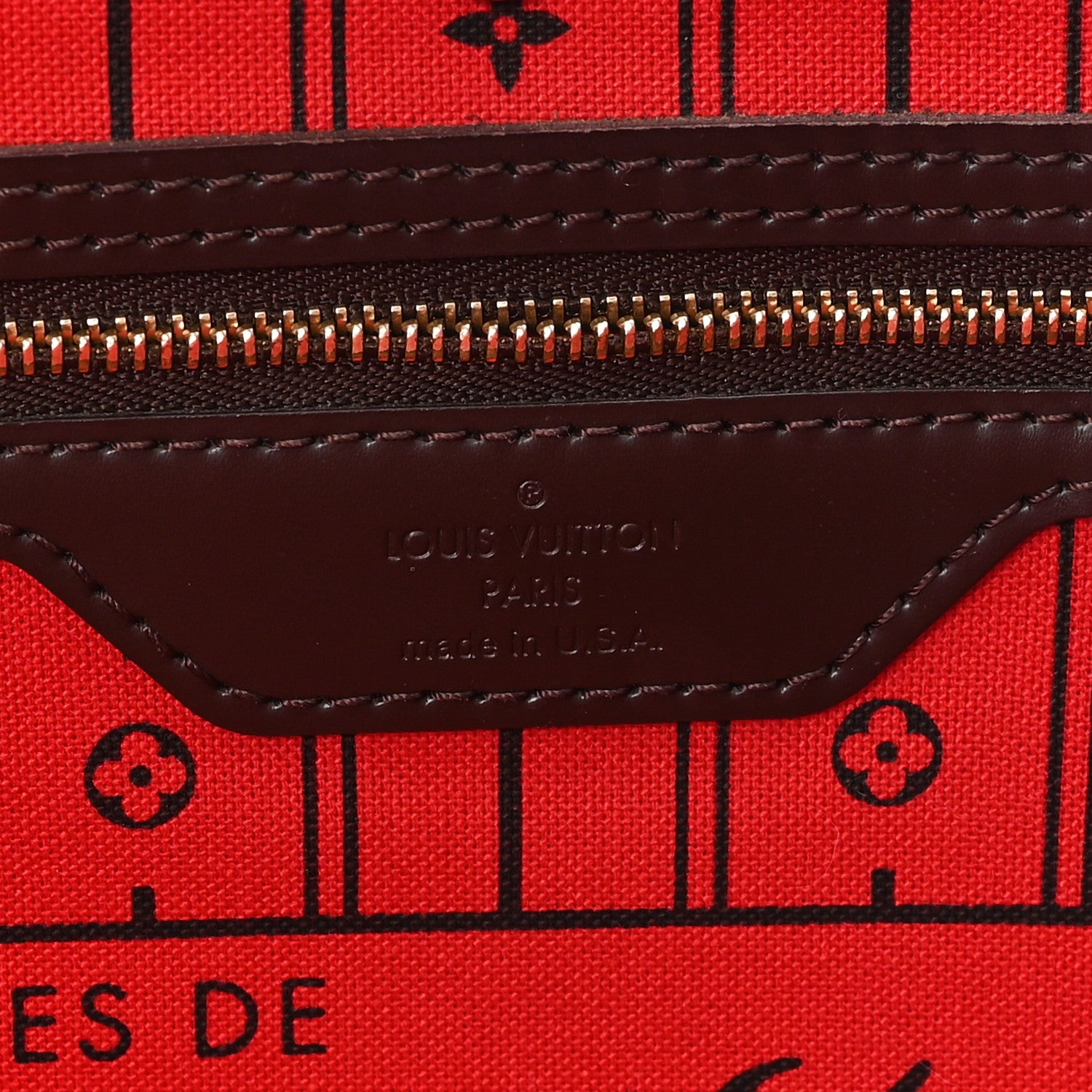 Louis Vuitton Damier Ebene Neverfull GM 6 of 10