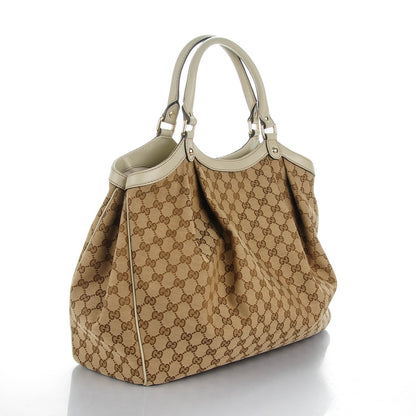 Gucci Monogram Large Sukey Tote Off White 3 of 7