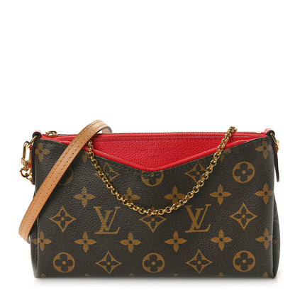 Louis Vuitton Monogram Pallas Clutch Poppy 1 of 9