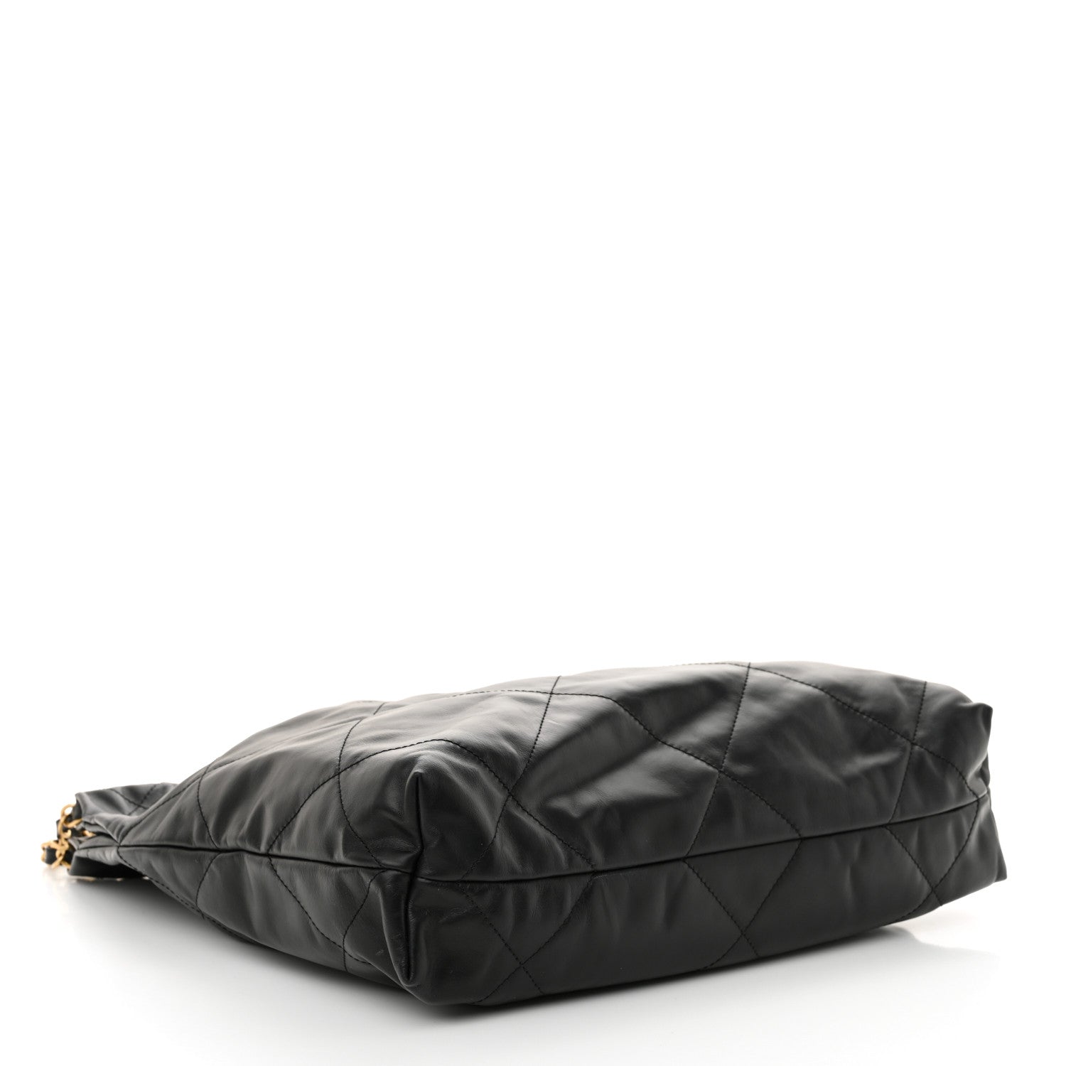 Chanel Calfskin Quilted Small Chanel 22 Black 5 of 11