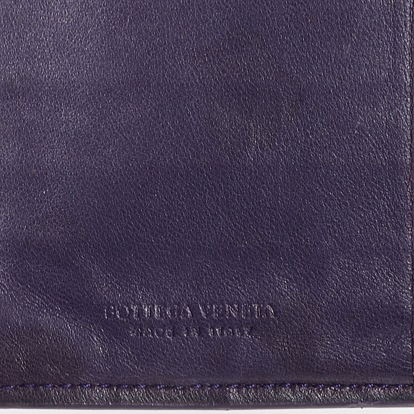 Nappa Intrecciato Continental Wallet Turbolence