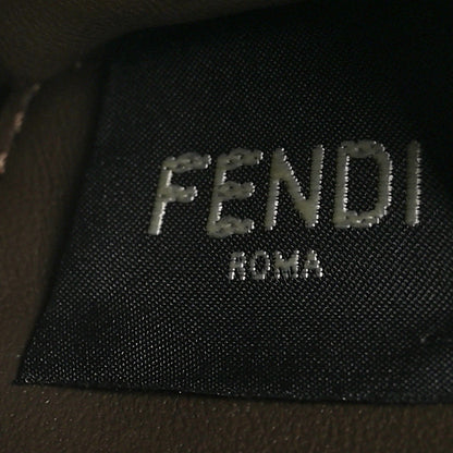 Fendi Vitello Ceylon Bi-Color FF 1974 Embossed FF Diamonds Chain Wallet Maya Black 6 of 10