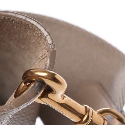 Celine Soft Grained Calfskin Sangle Bucket Bag Dune 10 of 10
