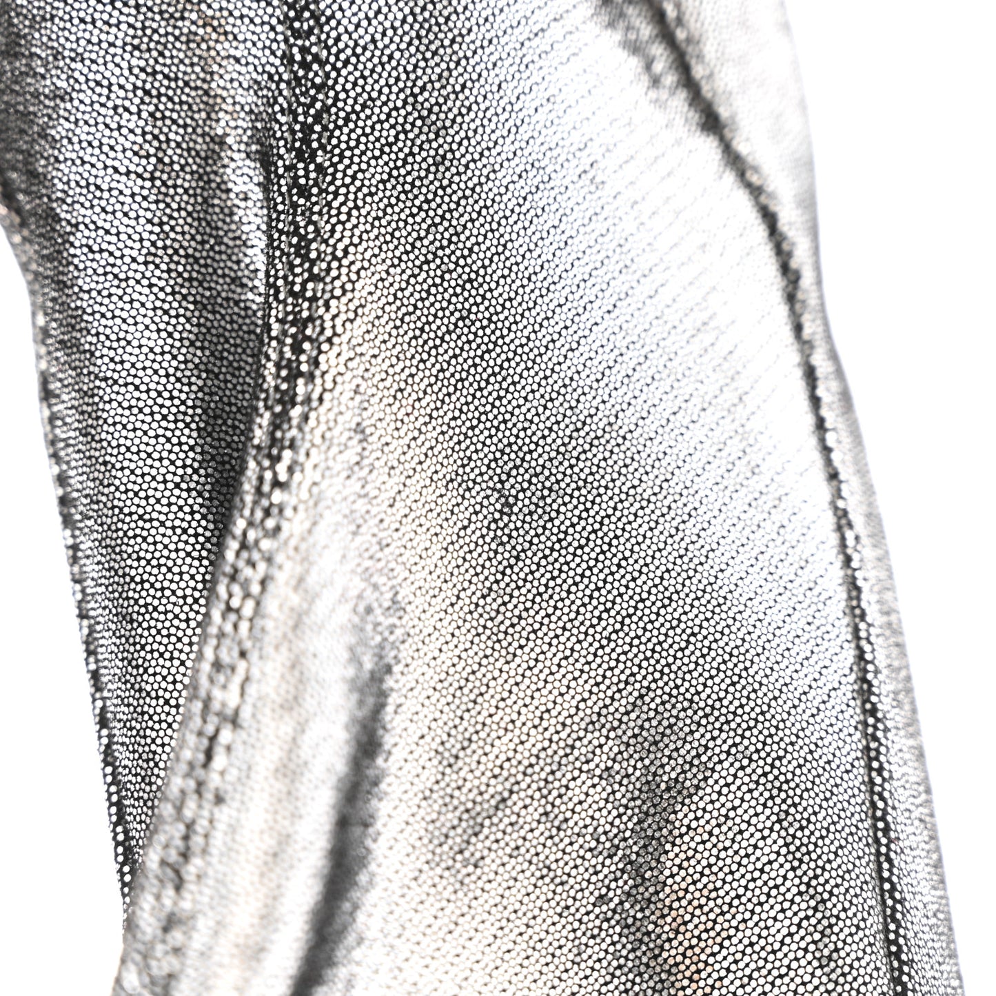 Veau Velours Stretch Gena 85 Bootie 40 Silver