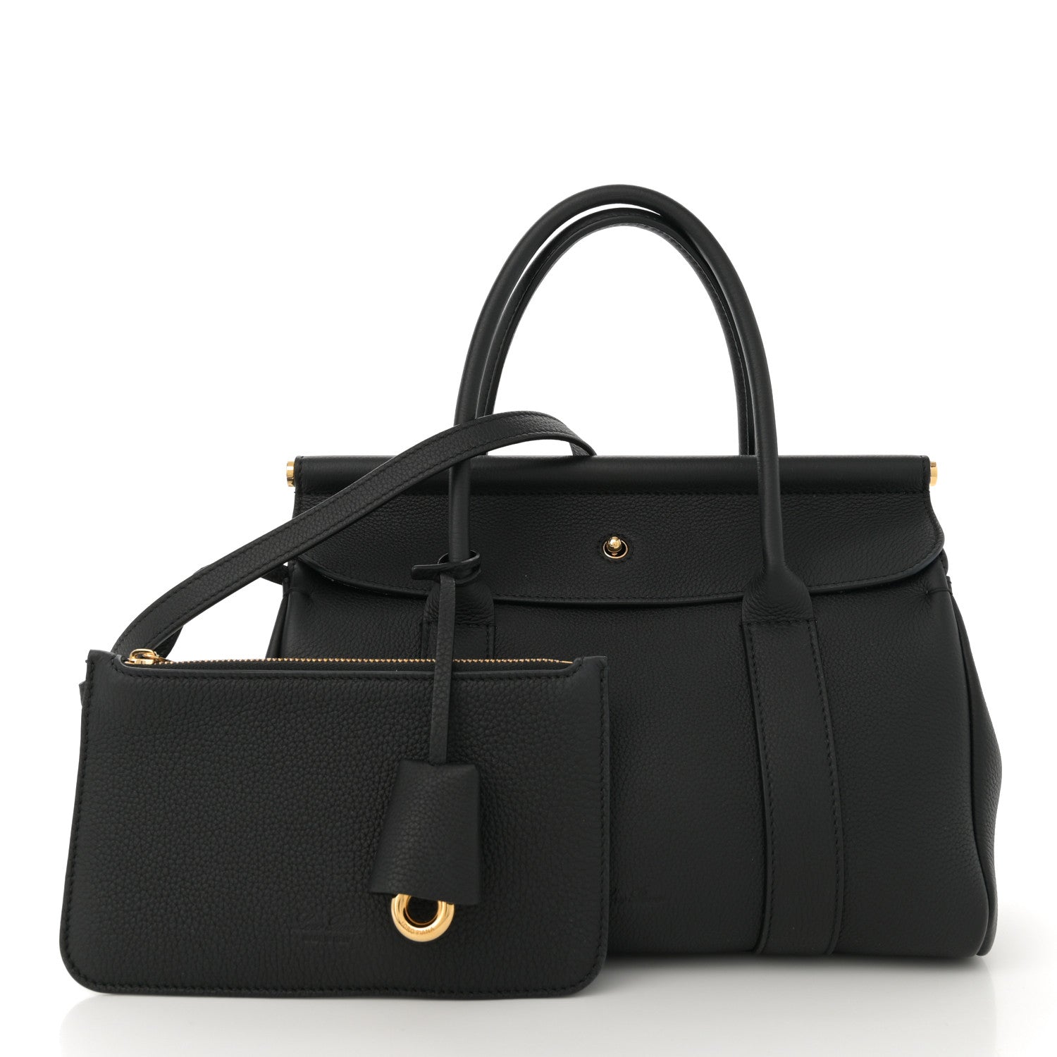 Loro Piana Calfskin L25 Loom Bag Black 3 of 13