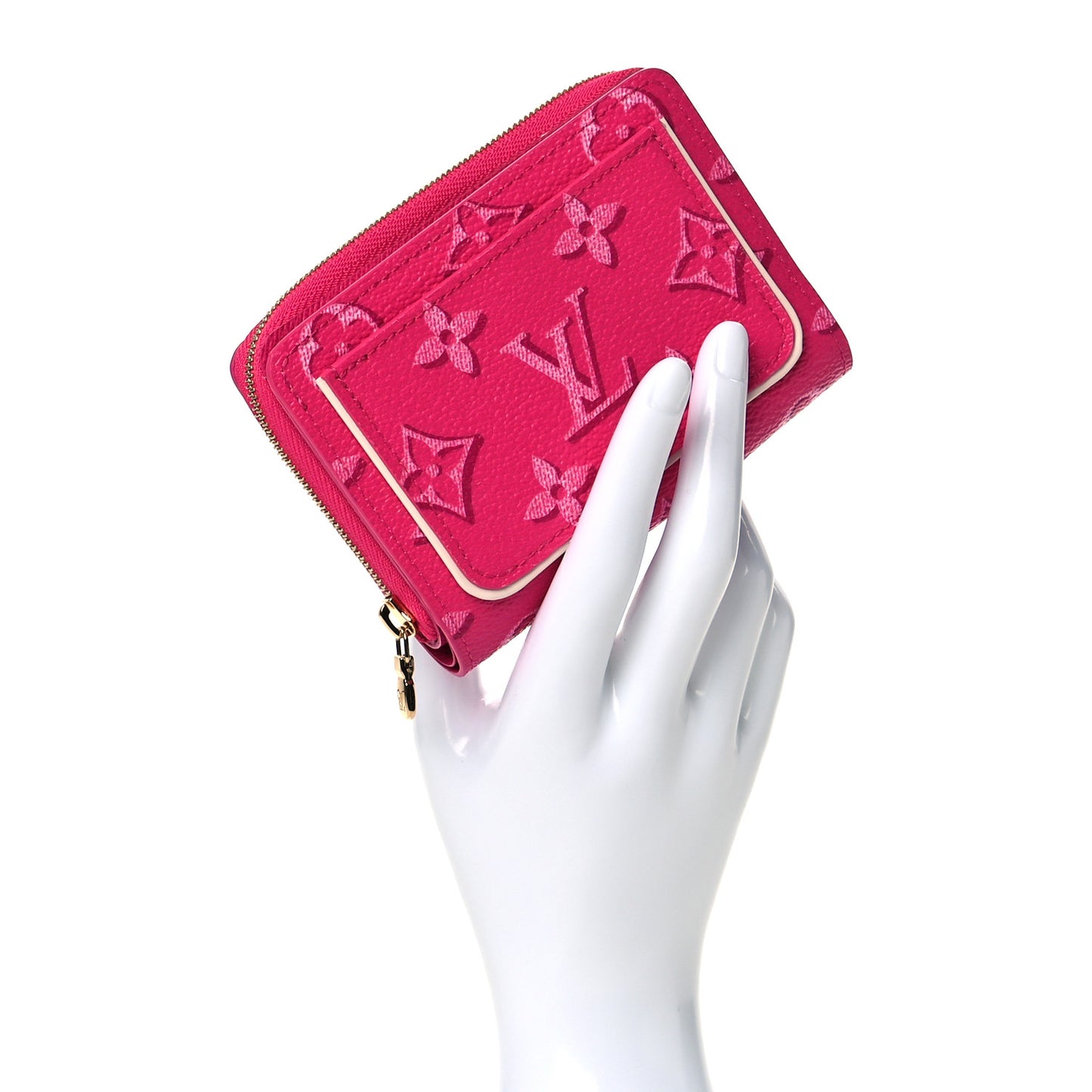 Monogram Fall for You Lou Wallet Fuchsia
