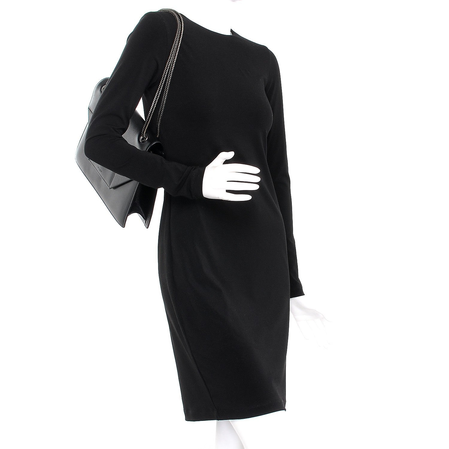 Saint Laurent Grain De Poudre Jumbo Betty Black 2 of 12