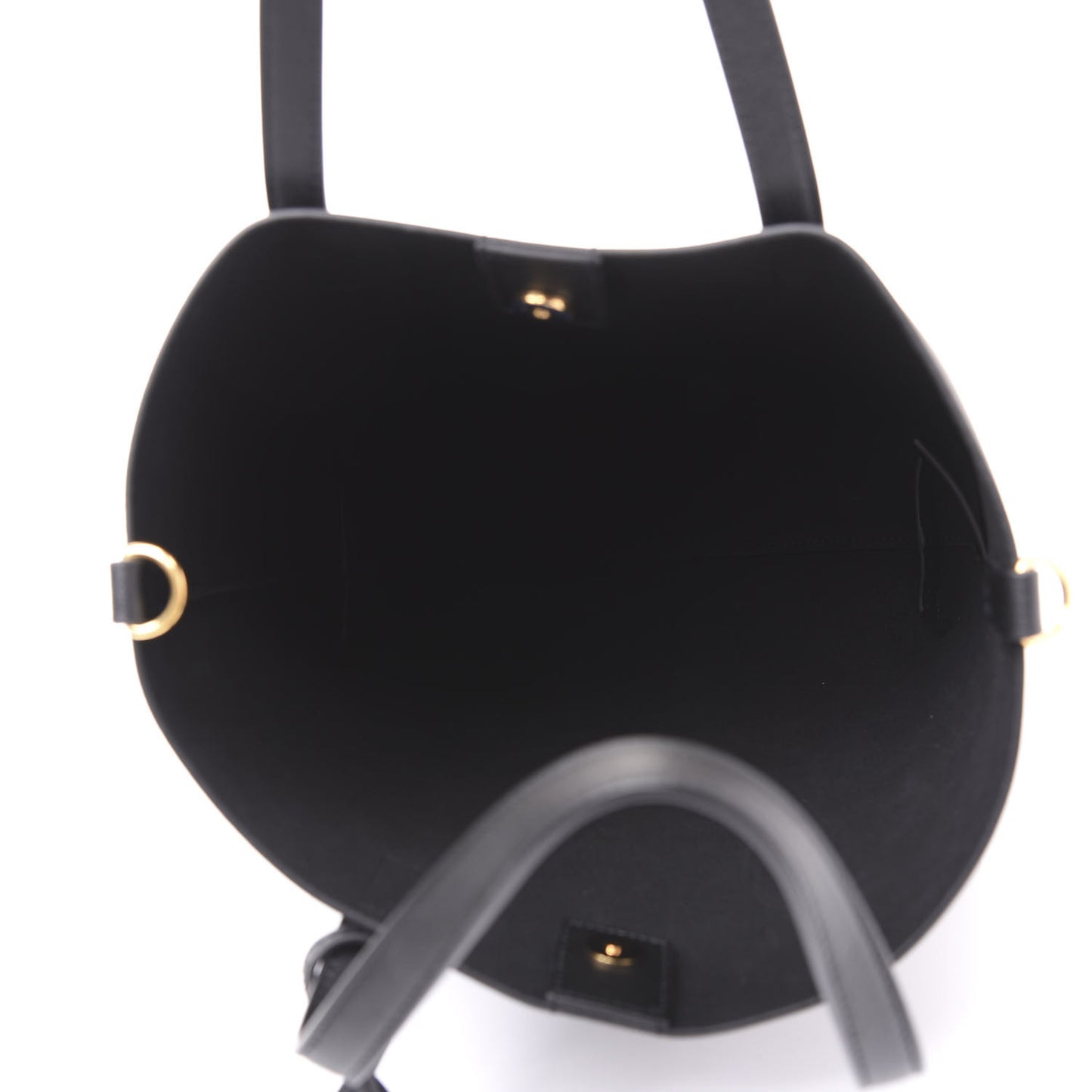 Calfskin Toy Shopping Tote Black